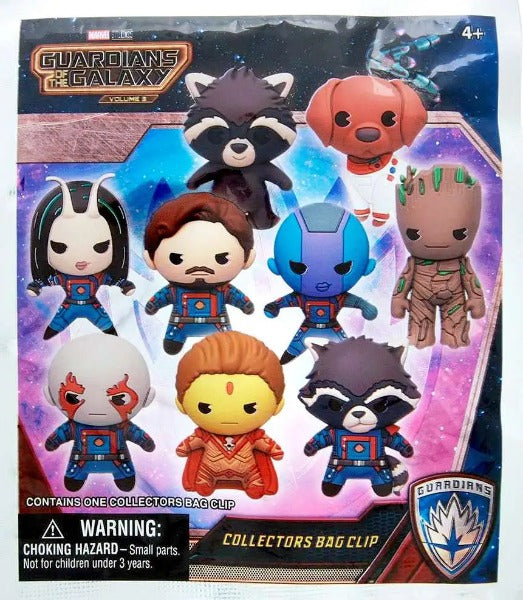 Marvel 3D Figural Keyring Guardians of the Galaxy Volume 3 Mystery Pack (1 random)