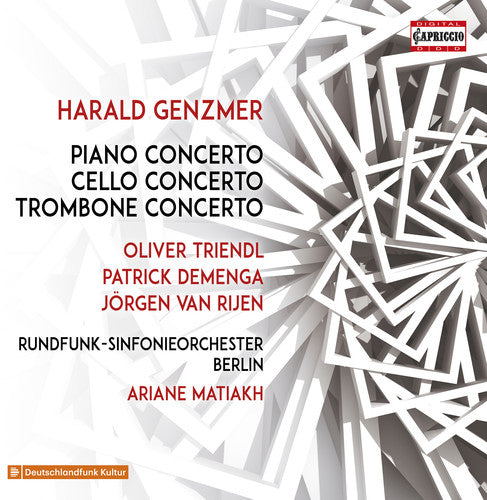 Genzmer/ Triendl/ Matiakh - Piano Concerto 1 / Cello Concerto / Trombone