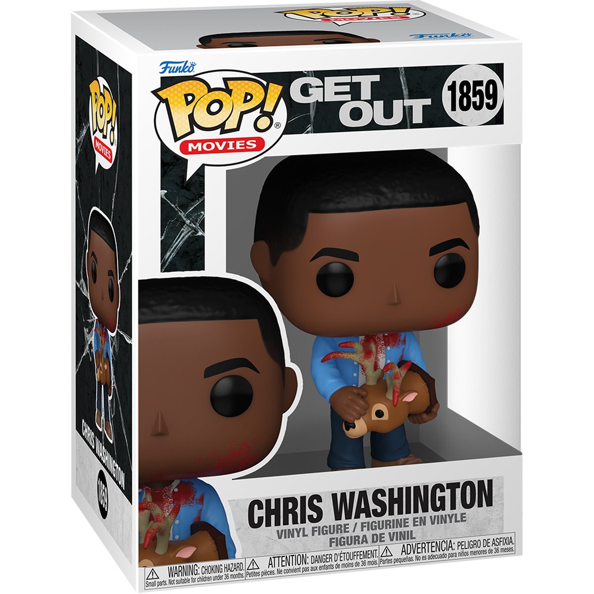 Funko Pop! Get Out Chris Washington with Deer Head