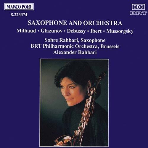 Milhaud/ Glazunov/ Rahbari/ Brt Po - Milhaud / Saxophone & Orchestra Works