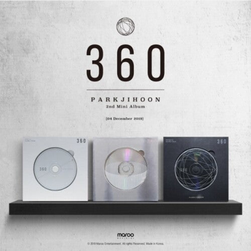 Park Ji Hoon - 360 (Random Cover) (Incl. 60pg Photobook, Puzzle Card + Photocard)