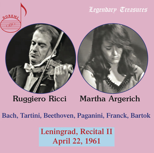 J.S. Bach / Argerich/ Ricci - Leningrand Recital 2