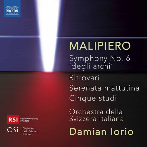 Malipiero/ Iorio/ Orch Della Svizzera Italiana - Symphony 6