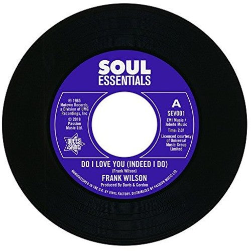 Frank Wilson - Do I Love You (Indeed I Do) / Sweeter As The Days Go By