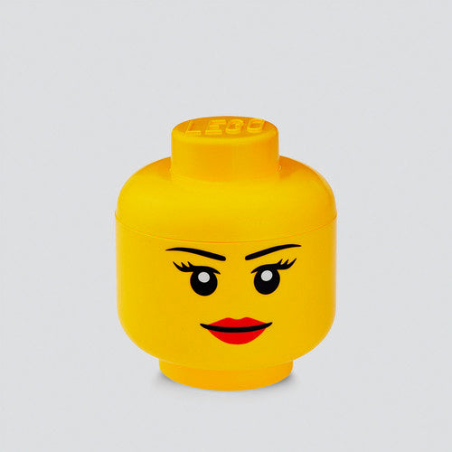 LEGO Small Stackable Storage Head, Girl