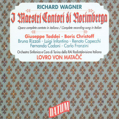 Wagner/ Taddei/ Torino - Maestri Cantori Di Norimberga