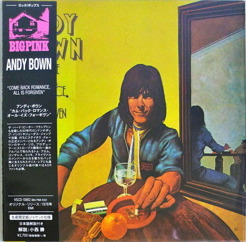 Andy Bown - Come Back Romance All Is Forgiven (Japanese Paper Sleeve)
