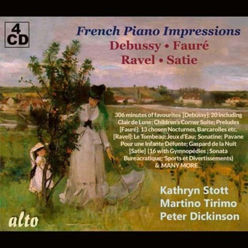 Kathryn Stott / Martino Tirimo / Peter Dickinson - French Piano Impressions / Debussy - Faure - Ravel - Satie