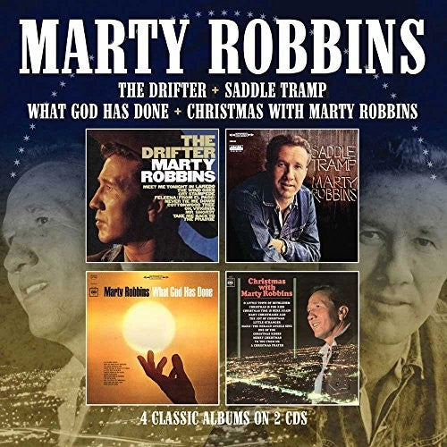 Marty Robbins - Drifter / Saddle Tramp / What God Has Done / Christmas With MartyRobbins