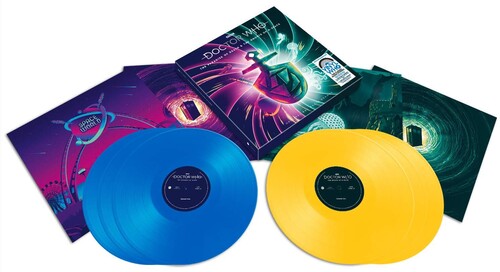 Doctor Who - Paradise Of Death & The Ghosts Of N-Space (Soundtrack) [HeavyweightBlue & Yellow Colored Vinyl]