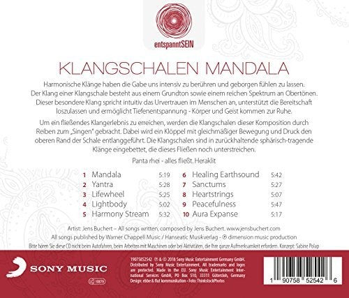 Jens Buchert - Entspanntsein: Klangschalen Mandala