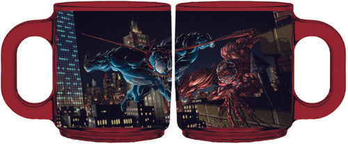 Marvel Vemon And Carnage Fight Coffee Mug