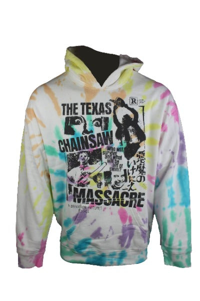 Texas Chainsaw Massacre Headline Tie-dye Hoody