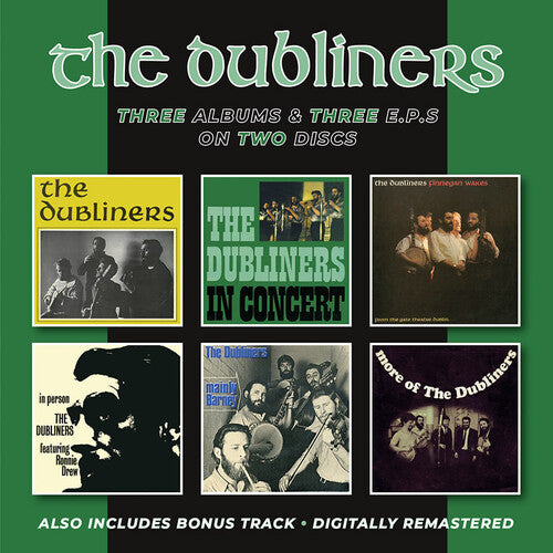 The Dubliners - Dubliners / In Concert / Finnegan Wakes + In Person, Mainly Barney &More Of The Dubliners EPs + Bonus Track