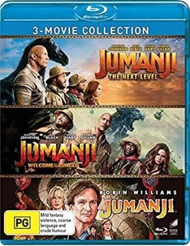 Jumanji: 3-movie Collection: Jumanji / Jumanji: Welcome to The Jungle /Jumanji: The Next Level