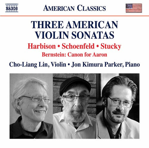 Lin/ Harbison/ Schoenfield - Three American Violin Sonatas