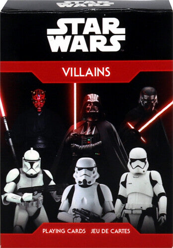 Star Wars Villains Playing Cards