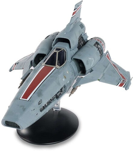 Eaglemoss Hero Collector - Battlestar Galactica - Viper Mk III (Blood & Chrome) Die-cast 10.5" Ship