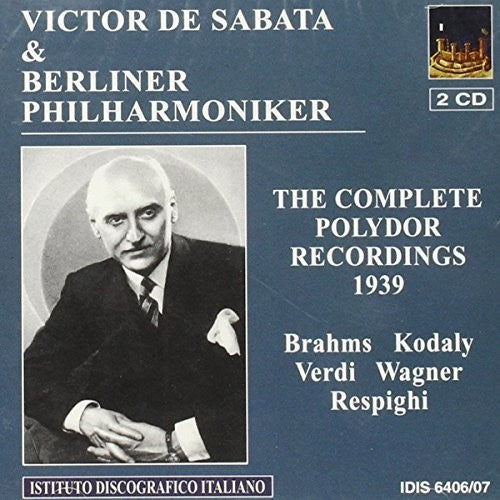 Brahms J/ Berlin Philharmonic Orch/ De Sabata - Brahms J.: Symphony 4