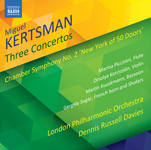 Kertsman/ Various - 3 Concertos / Chamber Symphony 2