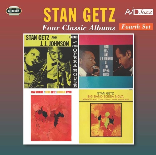 Stan Getz - STAN GETZ - Four Classic Albums (At The Opera House Chicago (Stereo) / At The Opera House (Mono) / Jazz Samba / Big Band Bossa Nova) (2CD)