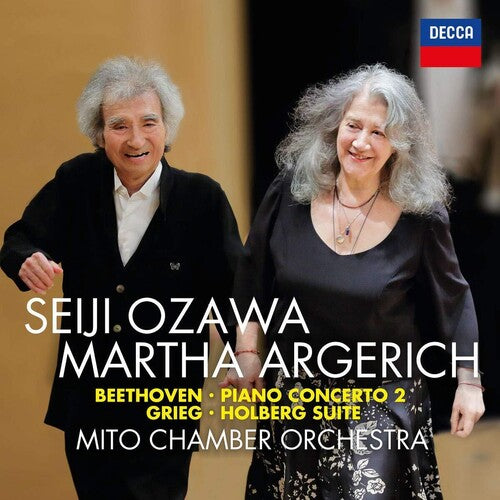 Martha Argerich / Seiji Ozawa / Mito Chamber Orch - Beethoven: Piano Concerto 2 / Grieg: Holberg Suite