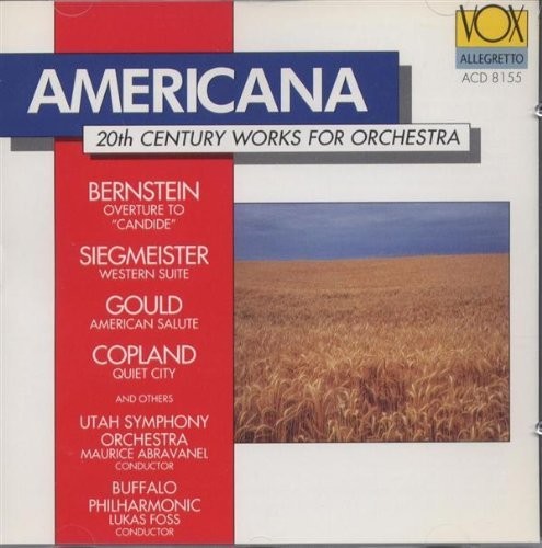 Abravanel/ Utah Symphony Orchestra - Americana