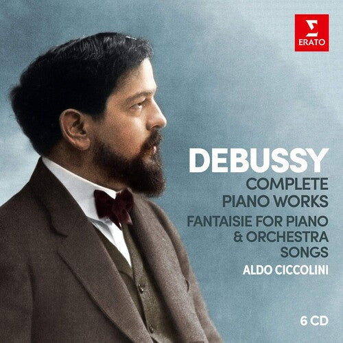 Aldo Ciccolini - Debussy: Complete Piano Works; Fantaisie for piano & orchestra, Songs