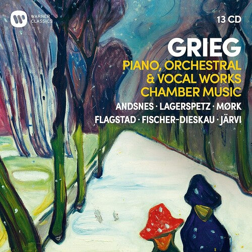 Leif Andsnes Ove/ Juhani Lagerspetz / Truls Mork - Grieg: Piano, Orchestral & Vocal Works, Chamber Music (13CD)