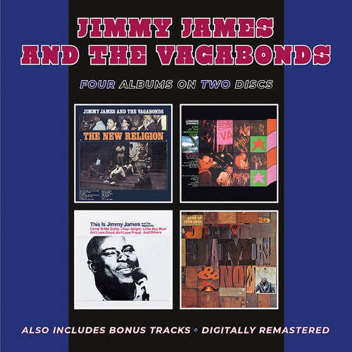 Jimmy James & the Vagabonds - New Religion / London Swings 'Live At The Marquee Club' / This Is Jimmy James & The Vagabonds / Open Up Your Soul Plus Bonus Tracks