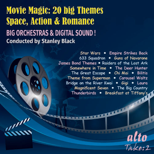 London Symphony & Stanley Black Orchestra - Movie Magic: 20 Big Themes Space Action & Romance