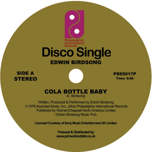 Edwin Birdsong - Cola Bottle Baby / Freaky Deaky Sities