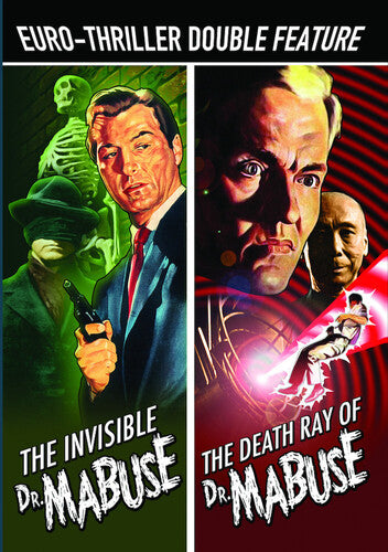 Euro-Thriller Double Feature: The Invisible Dr. Mabuse / The Death Ray Mirror of Dr. Mabuse