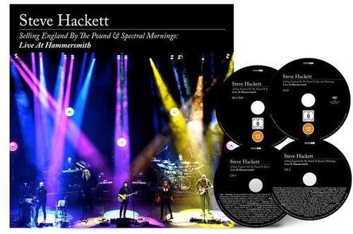 Steve Hackett - Selling England By The Pound & Spectral Mornings (Ltd. Deluxe2CD+Blu-ray+DVD Artbook)