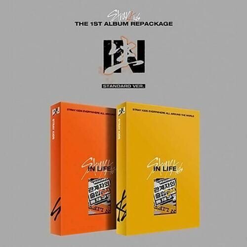 Stray Kids - Repackage in Life - Random Cover - (incl. 72pg Photobook, Member Photocard, Unit Photocard + Postcard)