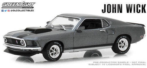 GreenLight Collectibles - 1:43 John Wick (2014) - 1969 Ford Mustang BOSS 429
