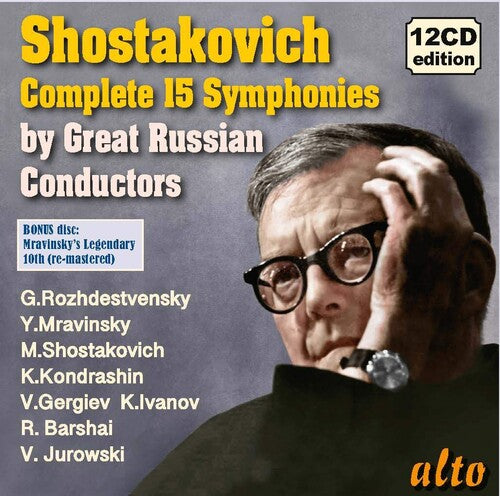 Yevgeni Mravinsky / Gennadi Rozhdestvensky - SHOSTAKOVICH Complete Symphonies; Legendary Russian Conductors