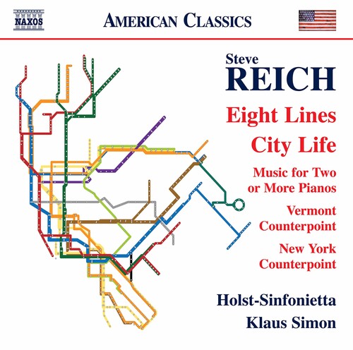 Reich/ Holst-Sinfonietta/ Simon - Eight Lines / City Life