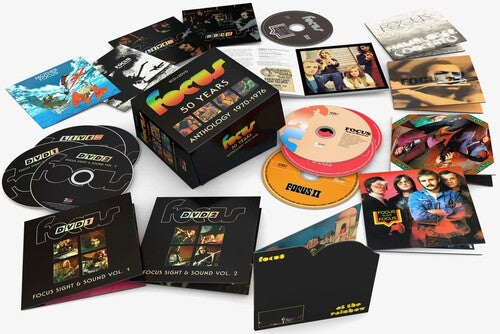 Focus - 50 Years Anthology 1970-1976 (9CD+2DVD PAL Region 0)