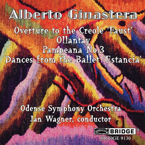 Ginastera/ Jan Wagner / Odense So - Orchestral Music