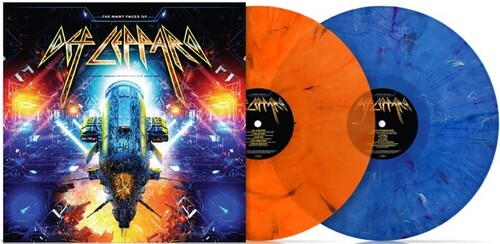 Many Faces of Def Leppard/ Various - Many Faces Of Def Leppard / Various (Ltd Double Gatefold 180gm Blue & Orange Marble Vinyl)