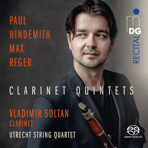 Hindemith/ Soltant/ Utrecht String Quartet - Clarinet Quintets