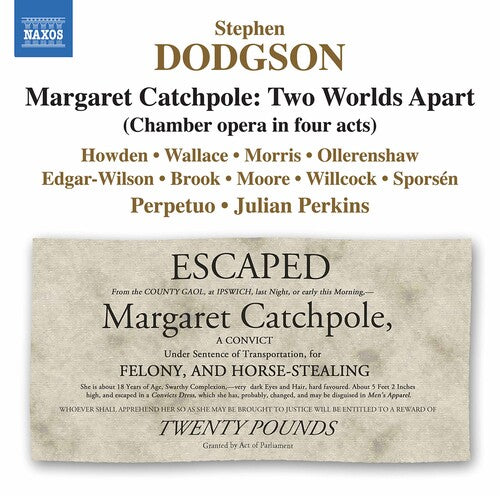 Dodgson/ Ensemble Perpetuo/ Perkins - Margaret Catchpole