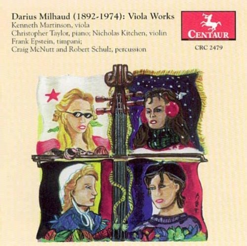 Milhaud/ Martinson - Sonata 1 for Viola and Pia