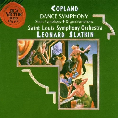Copland/ st Louis Sym Orch/ Slatkin - Dance Sym Short