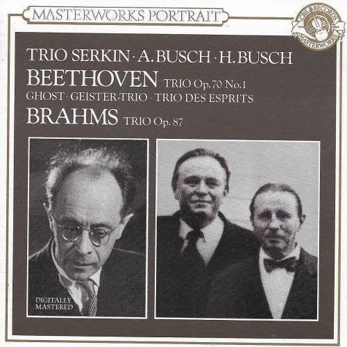 Brahms/ Beethoven/ Busch - Trio Op 70 No 1