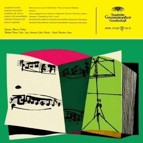 Johanna Martzy - Works By Ravel Milhaud De Falla Szymanowski