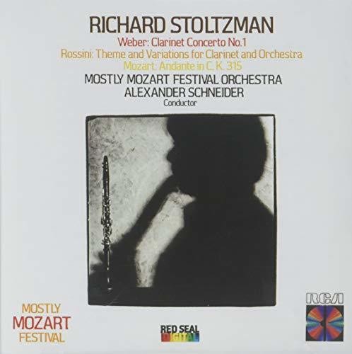 Rossini/ Mozart/ Stoltzman/ Schneider - Clarinet Cto No 1