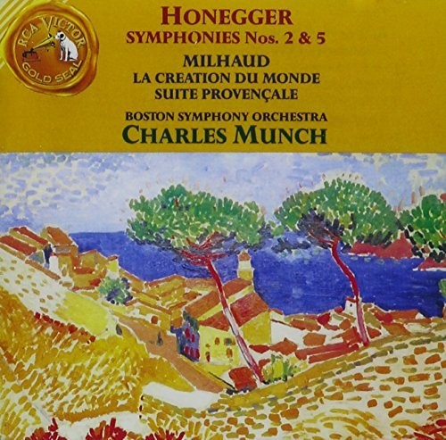 Honegger/ Munch/ Boston Sym Orch - Syms Nos 2 & 5