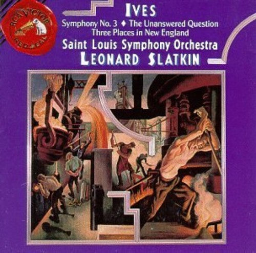 Ives/ st Louis Sym Orch/ Slatkin - Sym No 3